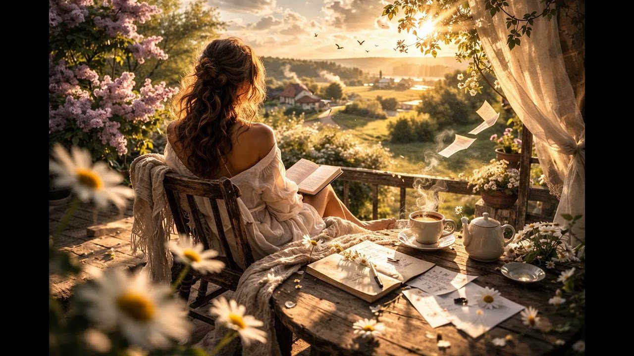 Май. Температура цвета. Лирический дневник ощущений. 1 мая.  Музыкальная интерпретация AI