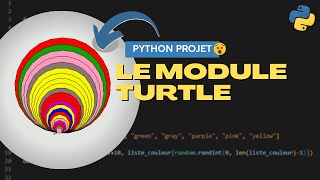 PYTHON Projet Complet: Réaliser une figure avec turtle !!!