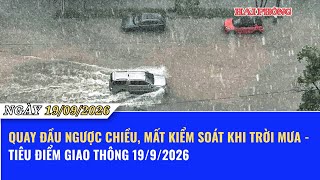 Illegal U-Turn, Loss of Control in the Rain - Traffic Spotlight 9/19/2026