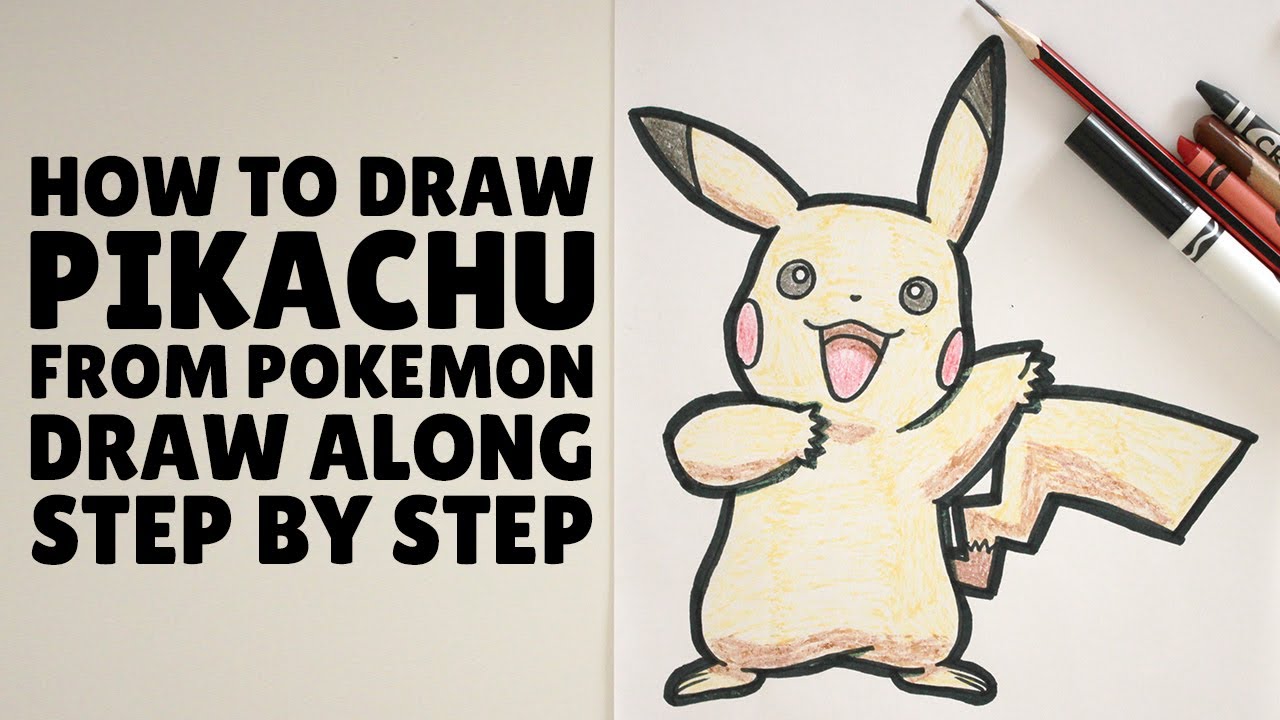 Pikachu, I choose you! Just kidding, today we're learning how to draw  Emolga from Pokemon! ✏️🎨 Austin and I guide you through each step…