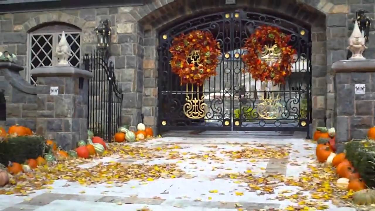 Riggi House Backyard October 2010 Saratoga YouTube