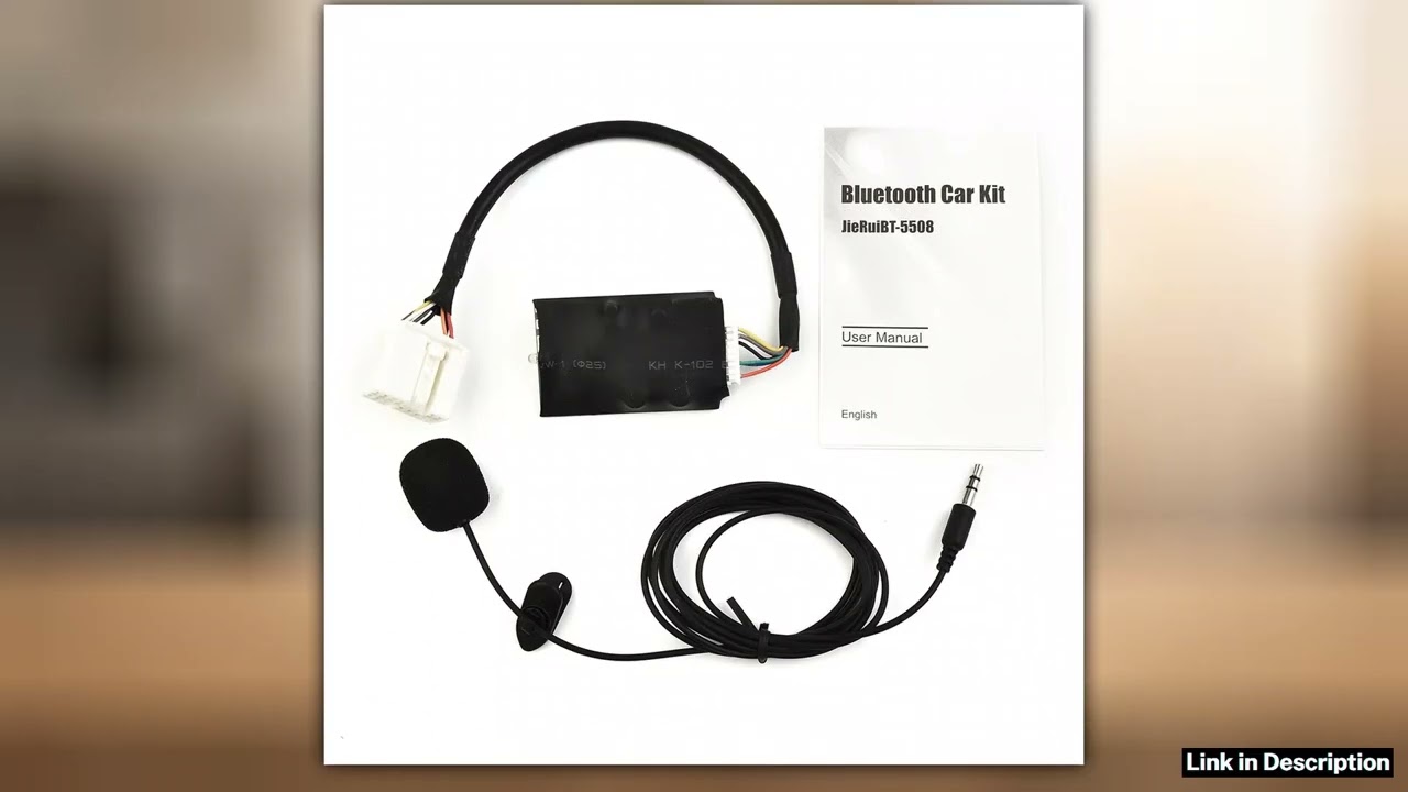 Car Radio Audio Adapter Bluetooth Aux Cable Microphone Handsfree For Accord For Civic For Odyssey I