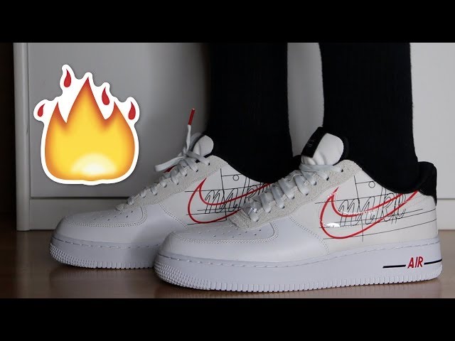 Nike Air Force 1 '07 Low 'White Picante Red' FD0654-100 - KICKS CREW