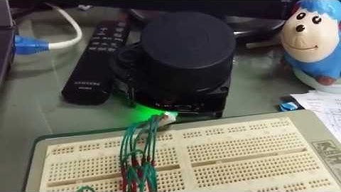 Interfacing RPLIDAR 360 with Arduino UNO