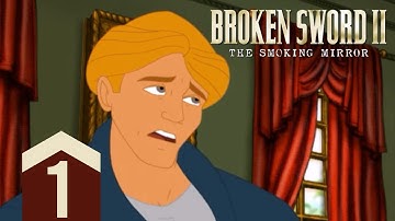 Broken Sword II: The Smoking Mirror - Remastered part 1 (Game Movie) (No Commentary)