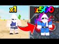 Gastei robux no simulator estilo saitama e fiquei op  strongest punch simulator roblox