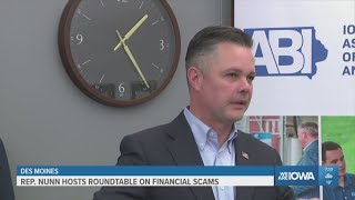 Rep. Zach Nunn hosts roundtable on financial scams