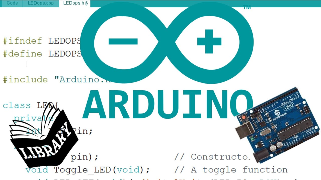 Make Your OWN ARDUINO LIBRARY, SUPER EASY! - YouTube