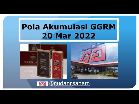 Pola Akumulasi Menarik GGRM March 2022