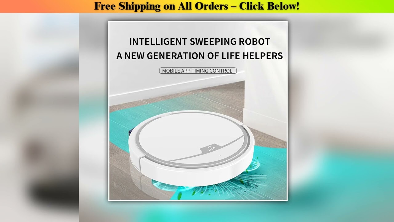 Vacuum Cleaner Robot Smart 2800PA Remote Control Wireless Auto Cleaning Machine Floor Sweeping Wet