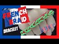How to make French Braid Bracelet with Loom Bands? Easy Loom Band Tutorial in Urdu/Hindi - Eng Subs