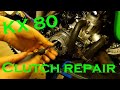 Kawasaki KX 80 clutch repair