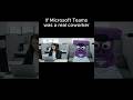 If Microsoft Teams was a real coworker #parody #ai #veo #veo3 #googleveo3 #funny #office #sketch