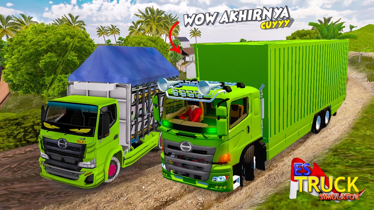 Perbandingan Hino ES Truck Simulator ID vs Hino IDBS Truck! Mana yang terbaik