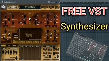 Free VST Synthesizer from U-he Zebralette | Mack Beats Studio