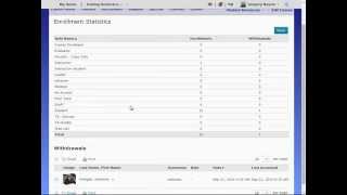 Viewing Grades for Dropped Students in D2L