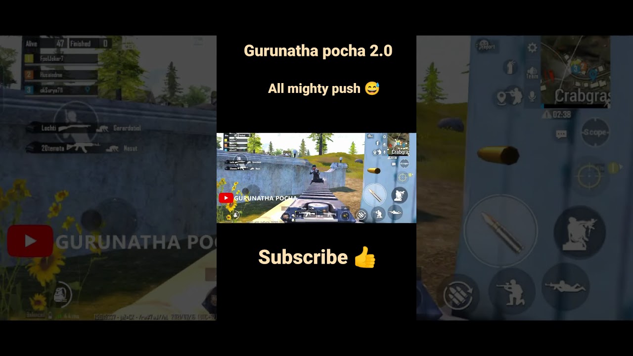 All mighty push 😅 pubg mobile  BGMI 