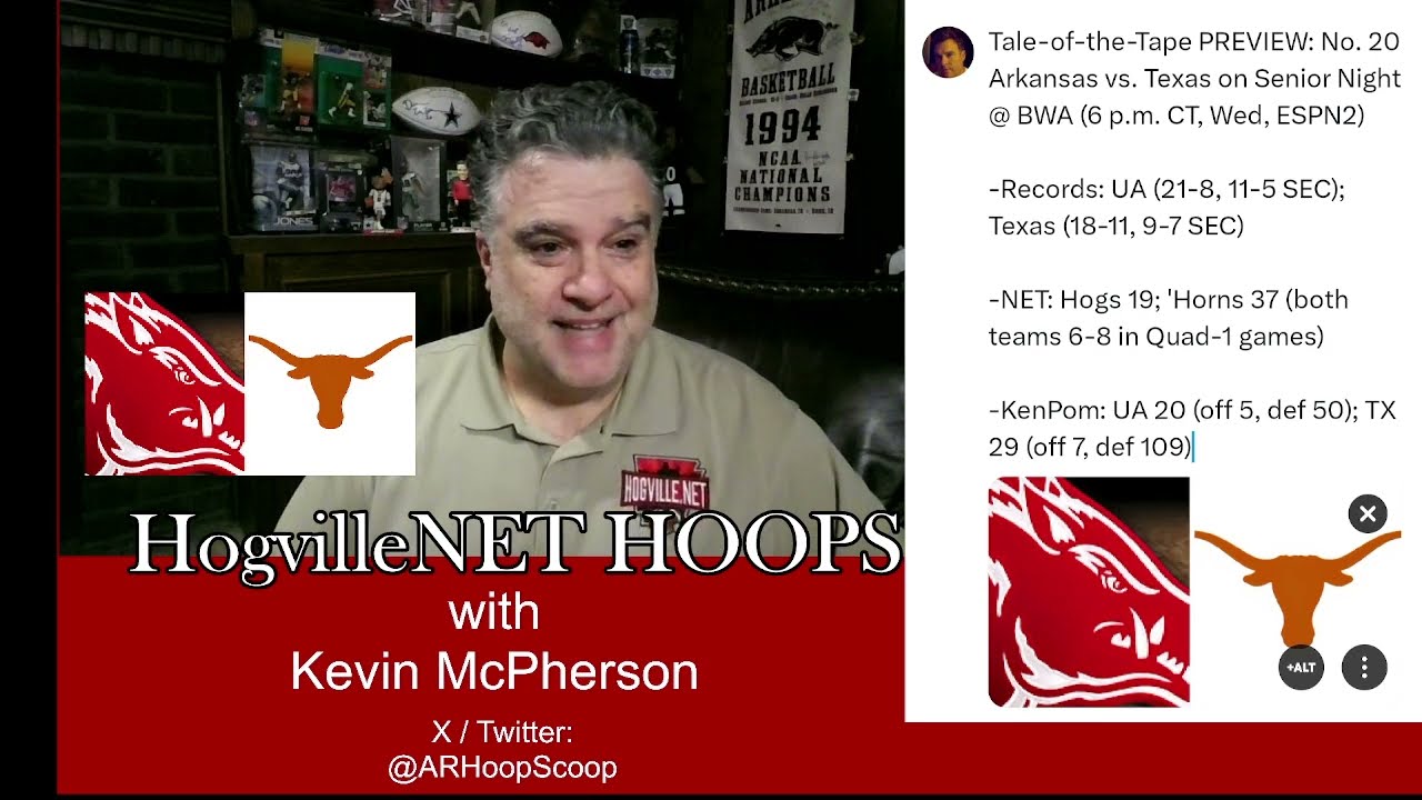 HogvilleNET на YouTube с Кевином Макферсоном (понедельник, 2 марта 2026 г.): «Кабаны» пережили су...