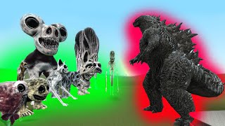 Zoonomaly Size Comparation vs NEW Godzilla In Garry's Mod! #godzilla