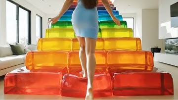 Which stairs would you take? Oddly Satisfying AI ASMR PART#7😌🎧