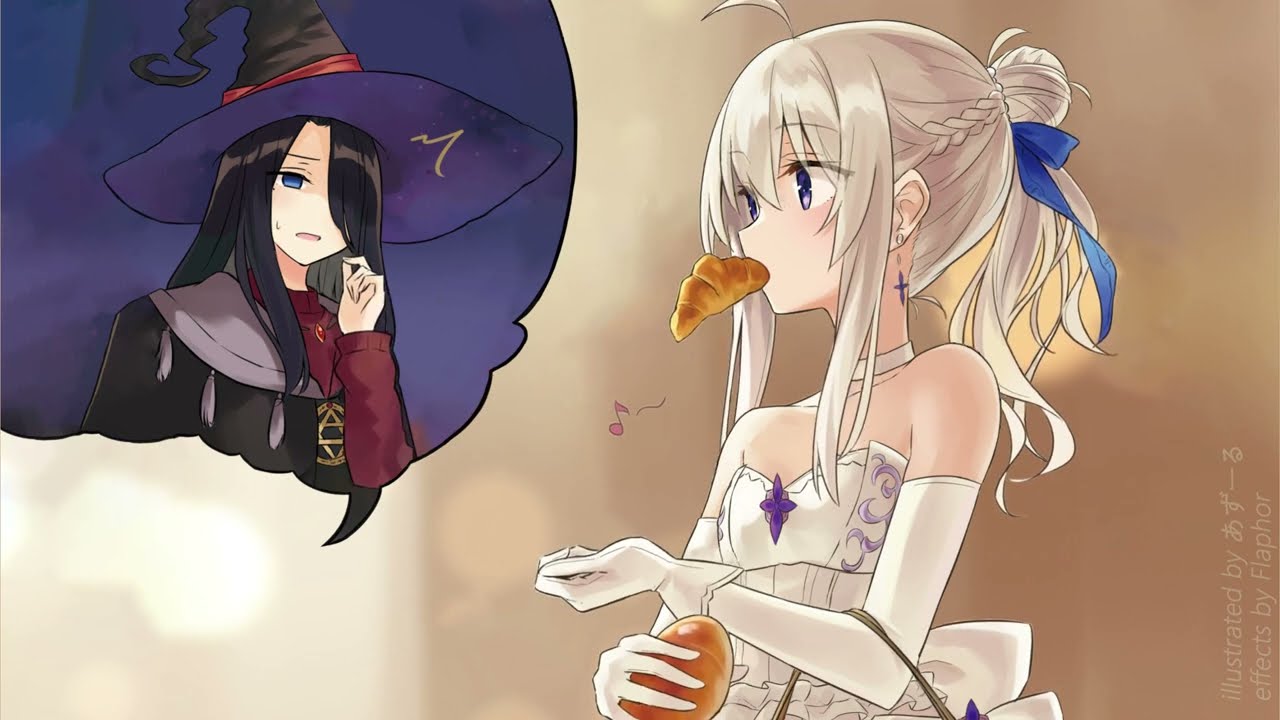 魔女の旅々 9巻 ドレス イレイナ イラスト ライブ壁紙 Journey of