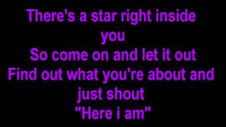 Here I Am - Barbie: The Princess and The Pop Star - Lyrics chords