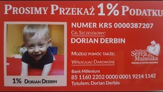 Dorus i jego zmagania z chorobą. Dorian urodził się w marcu 2015 roku,