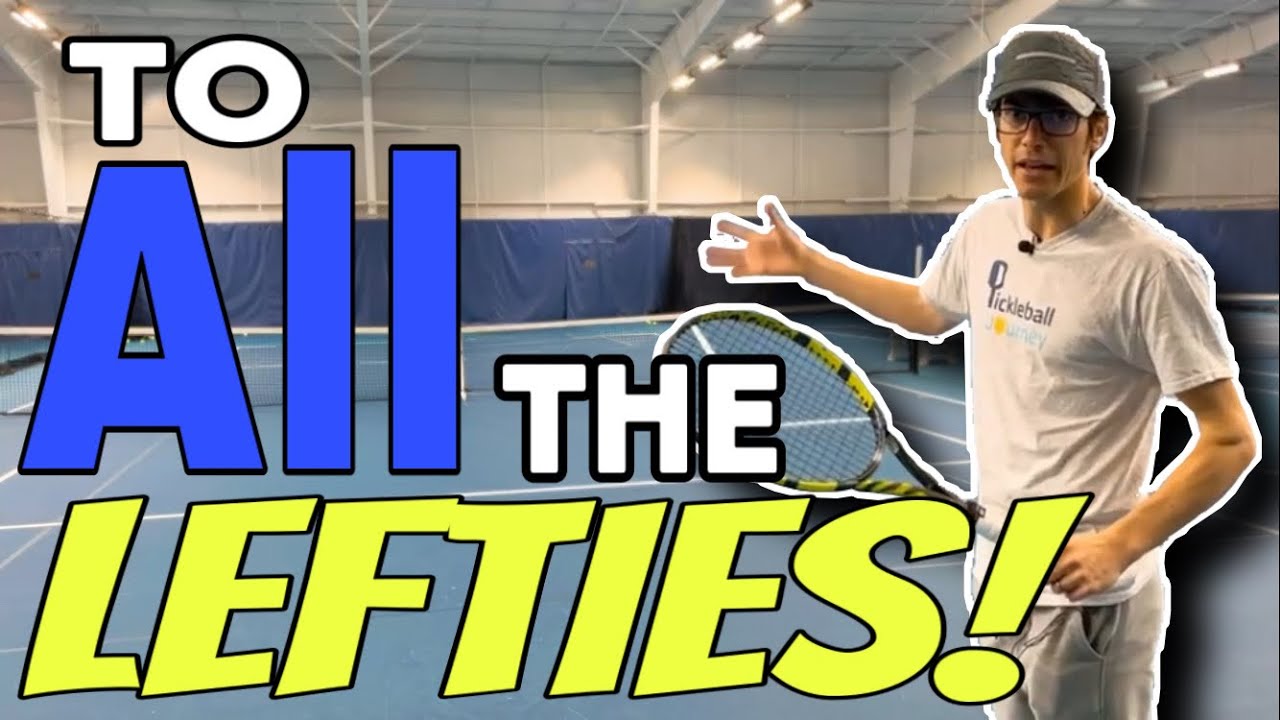 Tennis Tactics All Left Handers Should Use!