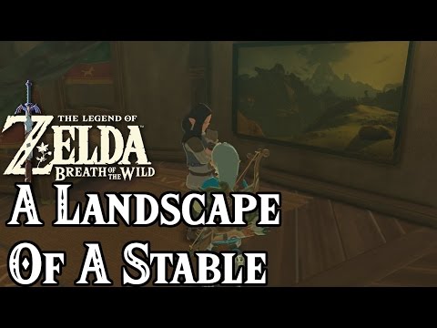 Video: Zelda - Tah Muhl, A Landscape Of A Stable Quest, Passing The Flame Solution In Breath Of The Wild