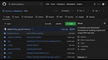 The Altaform PHP Framework - Zero Boilerplate!