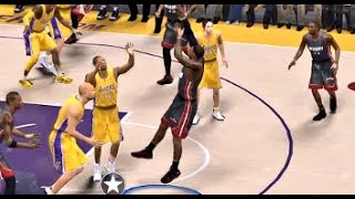 Nba 2K14 Lebron Vs Kobe Crazy Ending