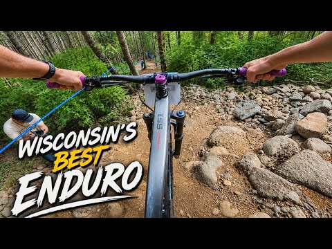 Wisconsin's BEST Mountain bike race!? Standing Rocks Enduro 2026