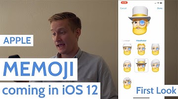 Apple Memoji First Look