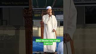 Bilal Idul Adha 1443 H azzikra binawidya dewanmasjidindonesia pekanbaru sungaisibam qurban