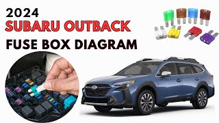 2024 Subaru Outback Fuses, Fuse Box Diagram and Location Guide