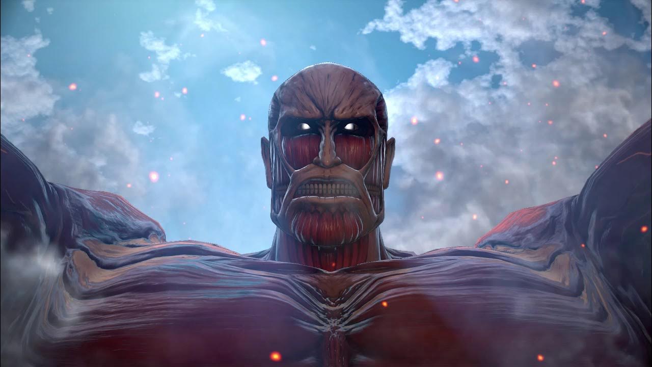 титан колосс и титан эрена. атака титанов титан колосс в полный рост. бертольд гувер титан колосс. аниме атака титанов колоссальный титан. колоссальный титан эрена.