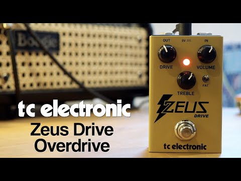 TC Electronic Zeus Drive Overdrive   YouTube