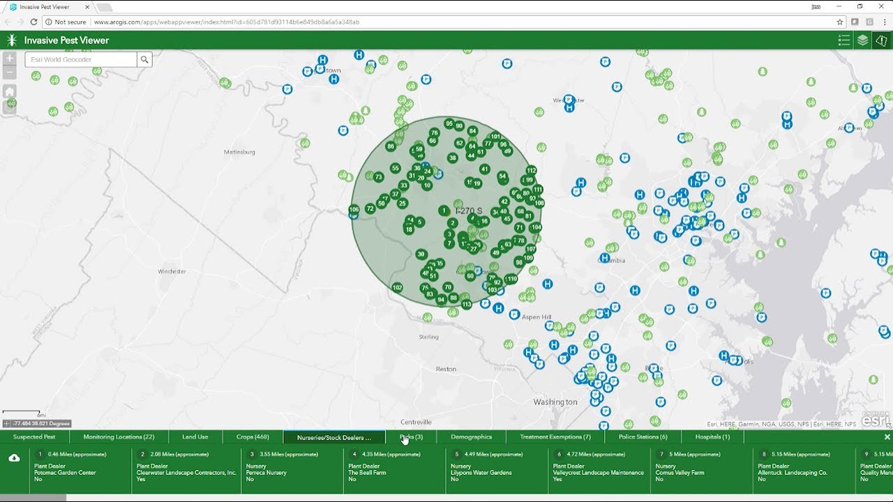 Invasive Pest Viewer