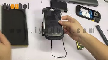 How to remove and install the front cover for zebra  TC70 TC75 TC72 TC77 TC70X TC75X