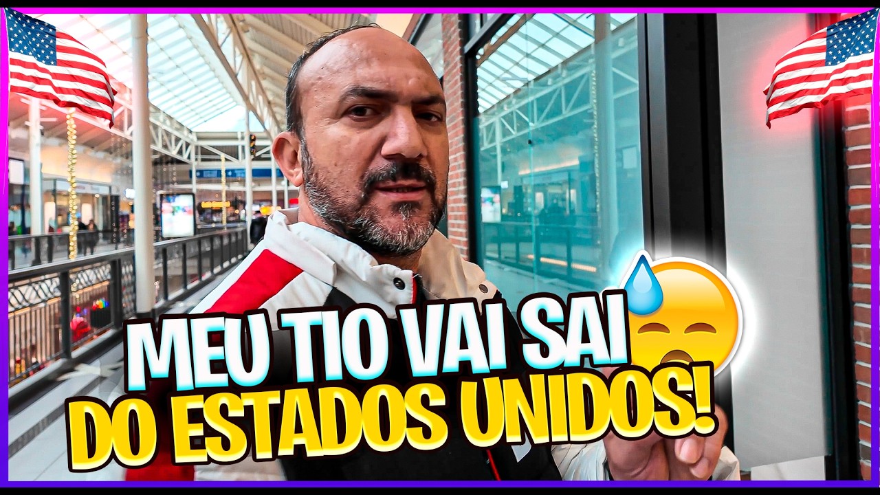 🔥 Meu TIO vai pro BRASIL 🇧🇷✈️ IMIGRANTE nos EUA 🇺🇸 fomos ao SHOPPING comprar PERFUMES 😳