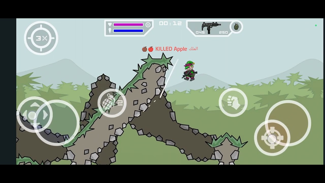 💥എന്റെ അമ്മോ  ഓടിക്കോ 😂 Mini militia fire 😂