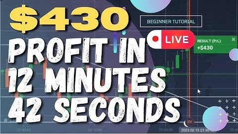 $430 Profit With 5 Minutes Binary Options Strategy That Works 🔴 Price Action | Live Trade IQOption