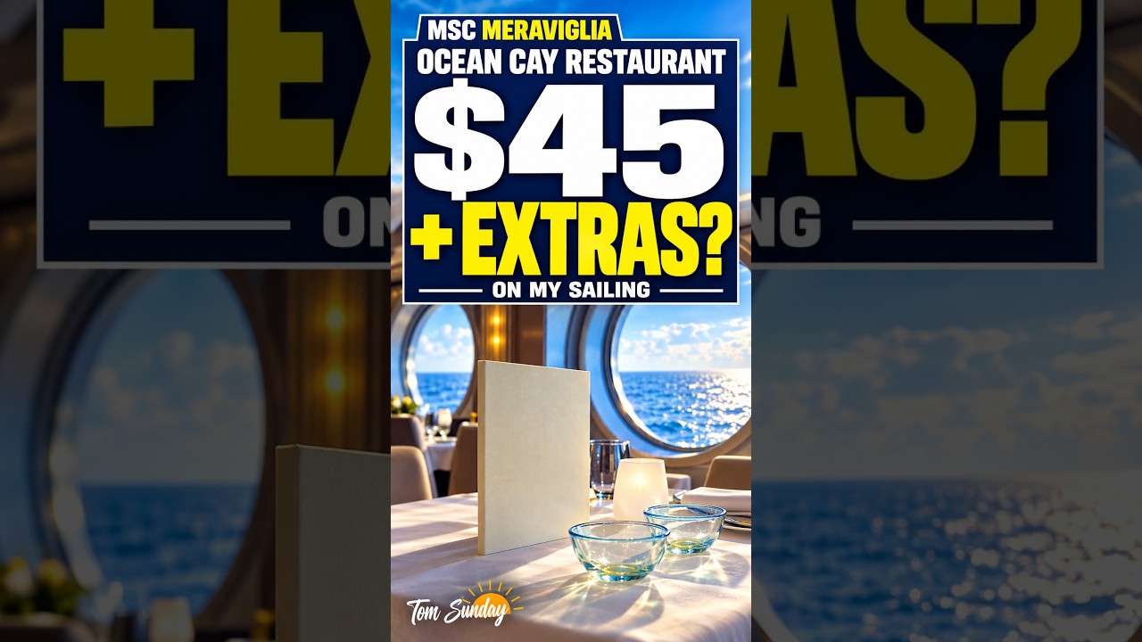 Hidden Cruise Fees at Ocean Key Restaurant