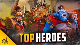 The 3 Best heroes to learn each role!