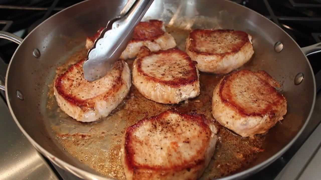 Apple Cider Glazed Pork Chops - Boneless Pork Chops with Apple Cider Reduction Sauce | Food Wishes