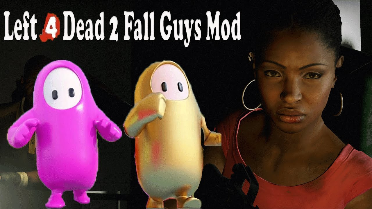 Left 4 Dead 2, But The Zombies Are Jelly Beans (Left 4 Dead 2 Fall Guys