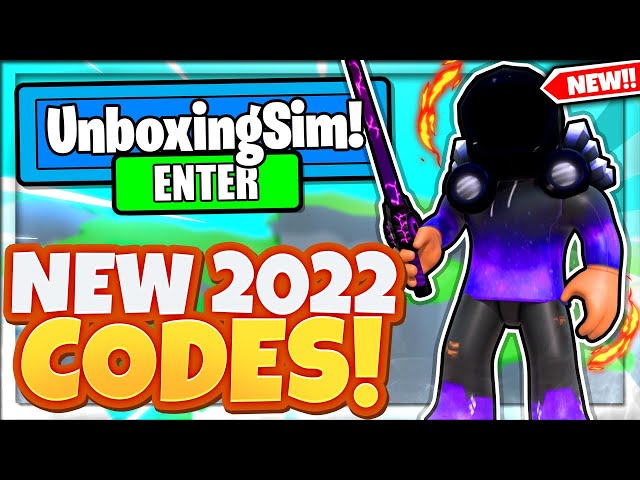 DefildPlays on X: ALL UNBOXING SIMULATOR CODES! CHECK THEM OUT HERE :)    / X