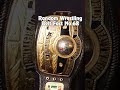 Alternative NWA World Title Belts  #shorts #wwe #wrestlemania #Collection WWE Replica Belt Review
