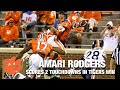 Clemson WR Amari Rodgers With 2 TDs In Tigers Win