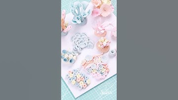 🌊 Ocean Fondant Tips ✨ #fondanttoppers #cakedecorating #fondanttutorial